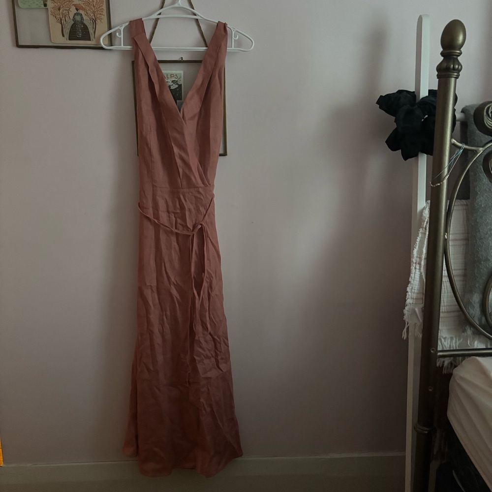 RW&CO. Blush Pink Midi Dress